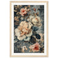 Poster Fleurs Vintage ( 30x45-cm-Bois-clair)