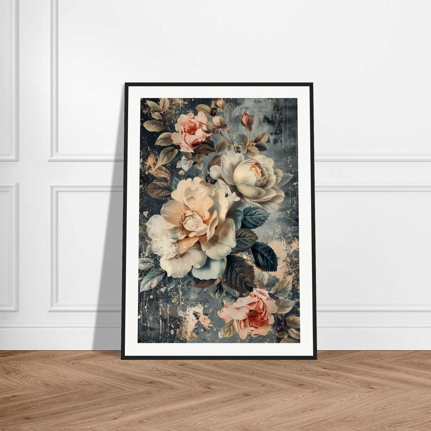 Poster Fleurs Vintage ( )