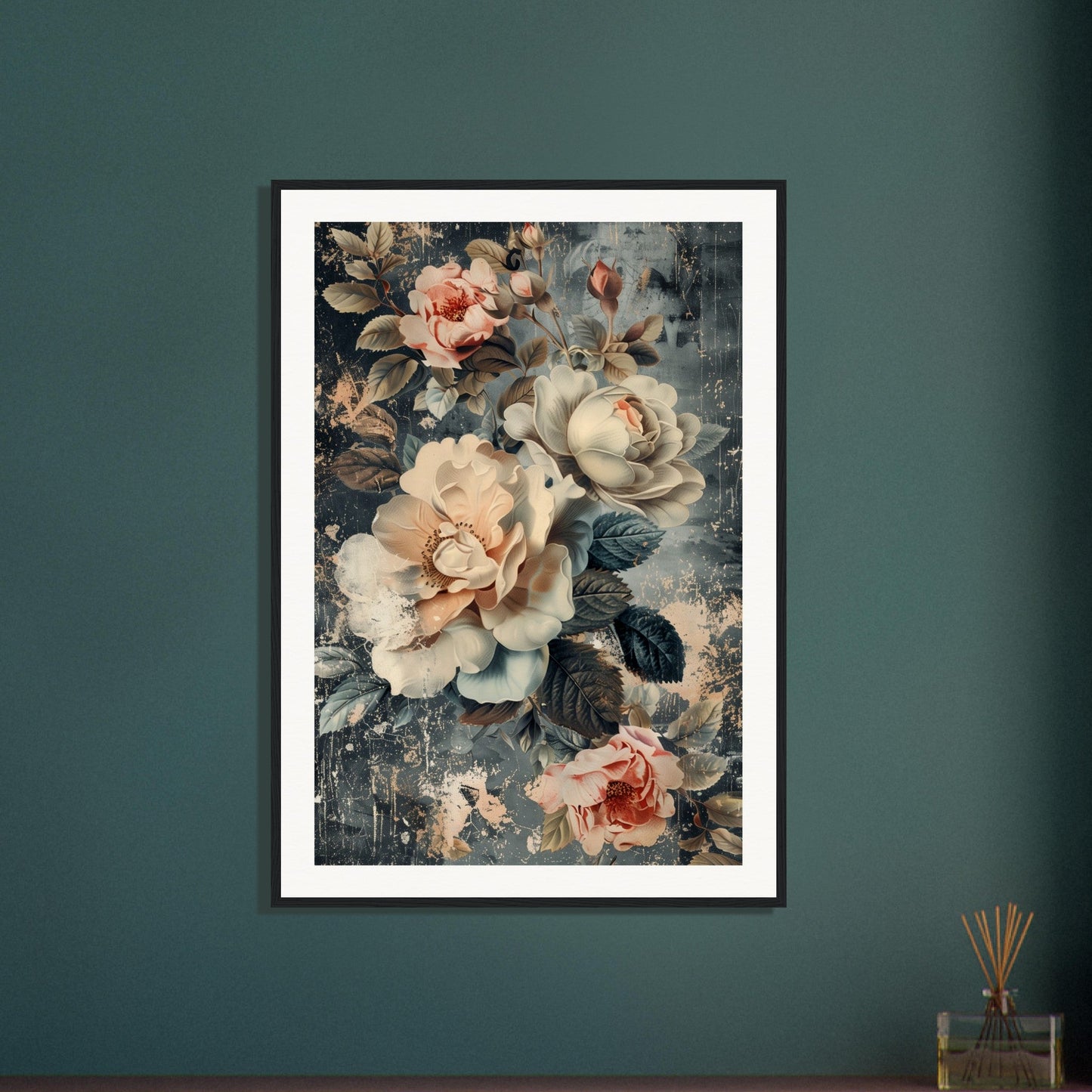 Poster Fleurs Vintage ( )