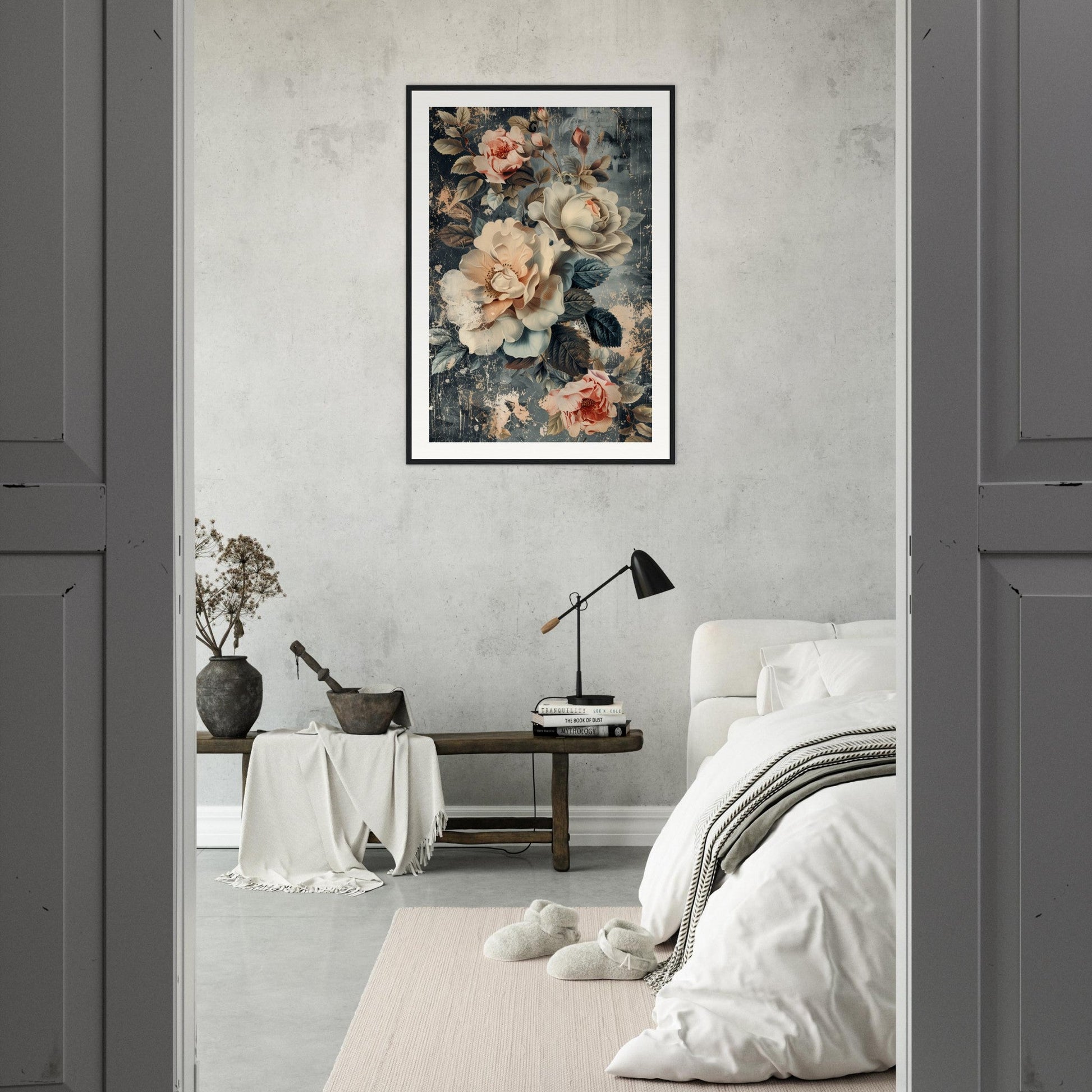 Poster Fleurs Vintage ( )