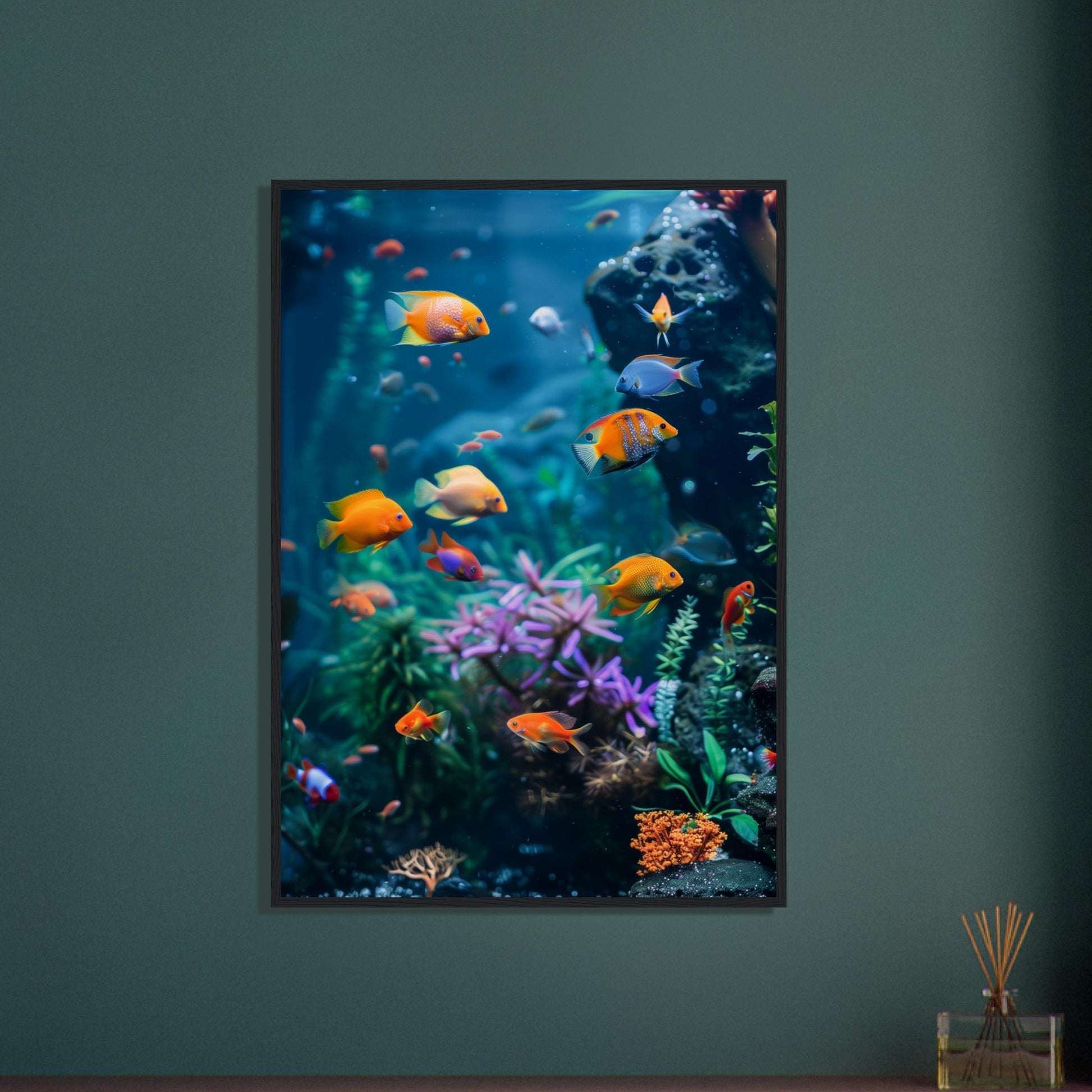 Poster Fond Aquarium ( )