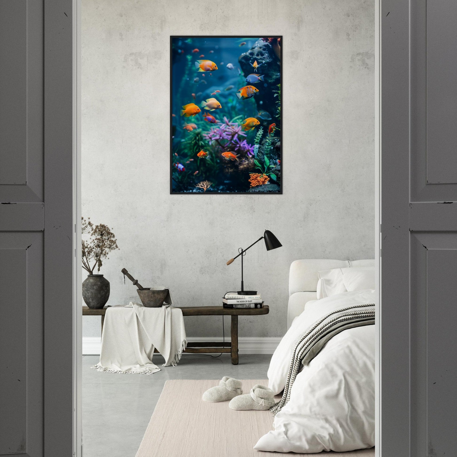 Poster Fond Aquarium ( )