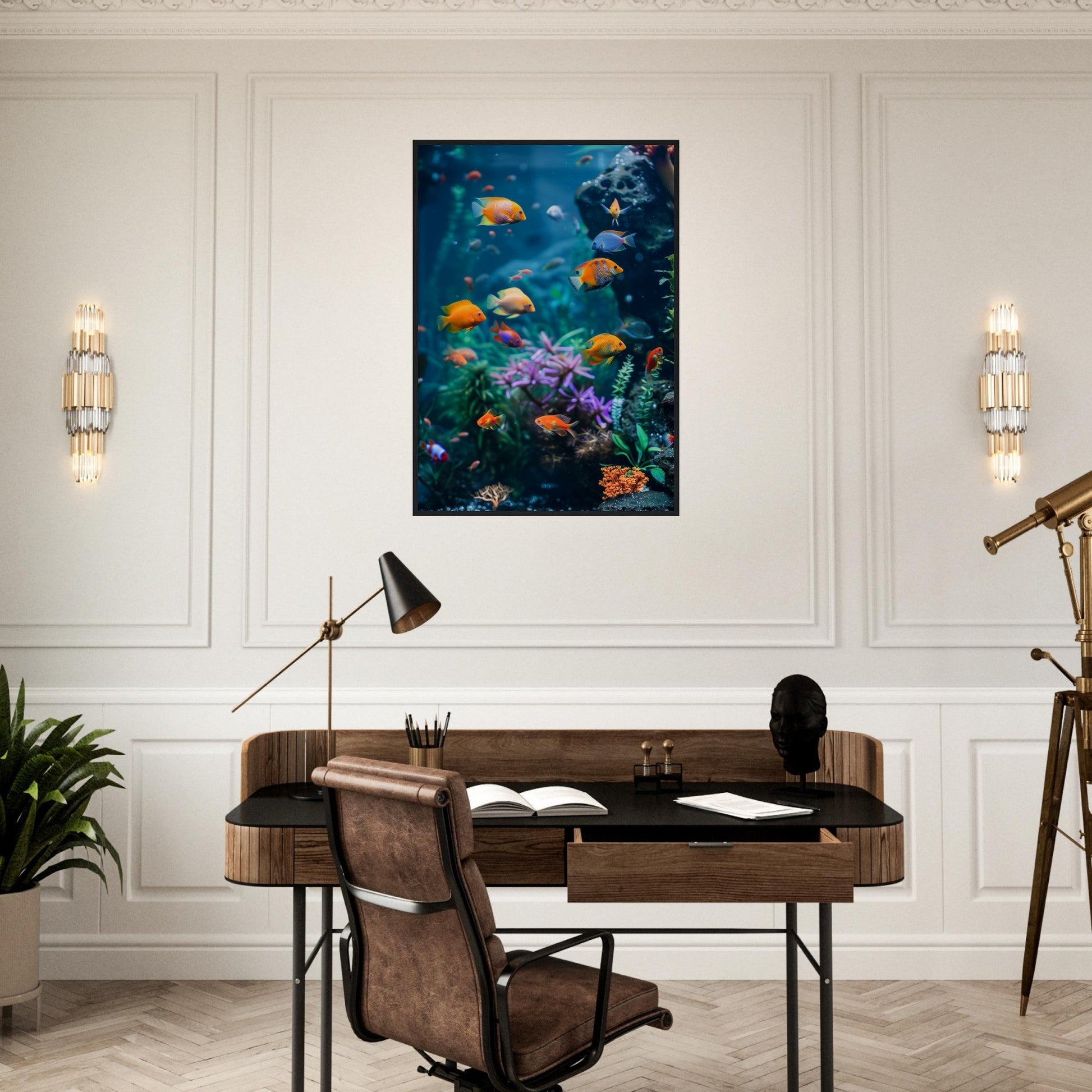 Poster Fond Aquarium ( )