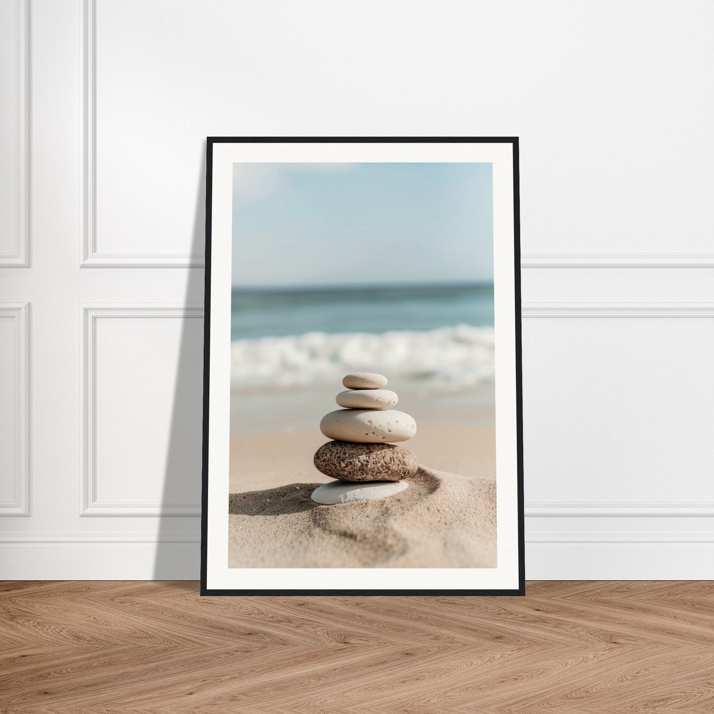 Poster Galets Plage Zen ( )