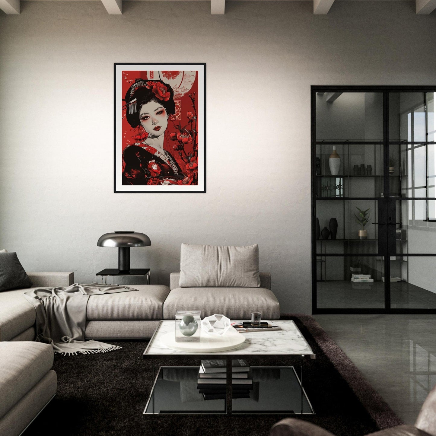 Poster Geisha Rouge ( )