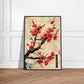 Poster Japonais Cerisier en Fleurs ( )