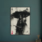 Poster Japonais Noir et Blanc ( )