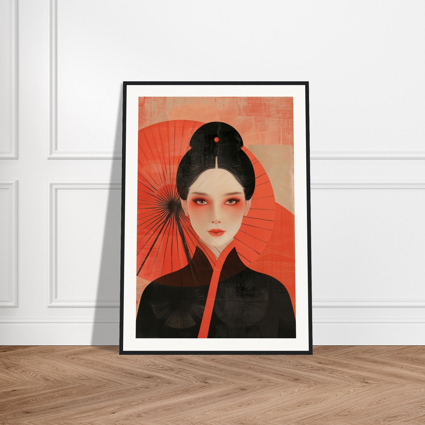 Poster Japonais Portrait ( )