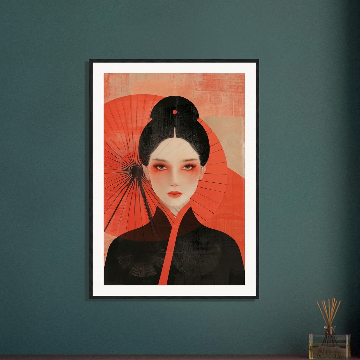 Poster Japonais Portrait ( )