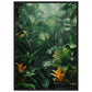 Poster Jungle ( 50x70-cm-Bois-noir)