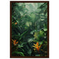 Poster Jungle ( 30x45-cm-Bois-foncé)