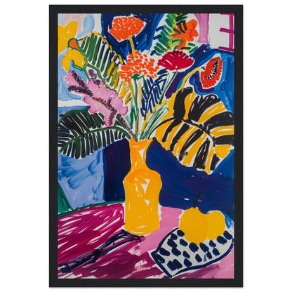 Poster Matisse ( 30x45-cm-Bois-noir)