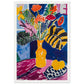 Poster Matisse ( 30x45-cm-Bois-blanc)