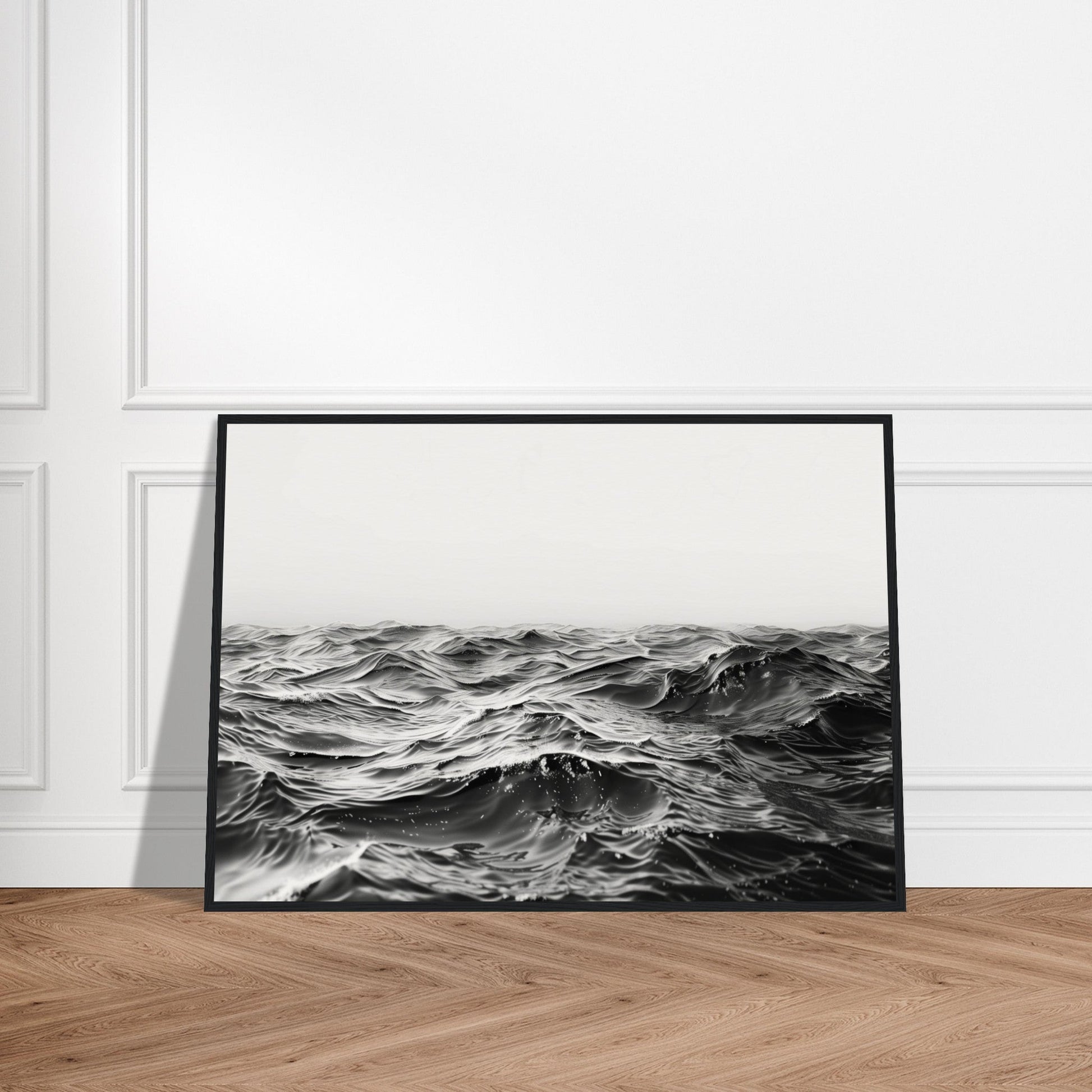 Poster Mer Noir et Blanc ( )