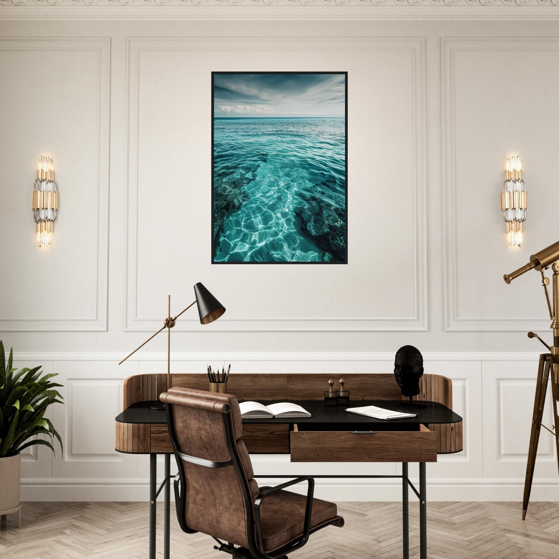 Poster Mer Turquoise ( )