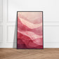 Poster Moderne Couleur Rose ( )