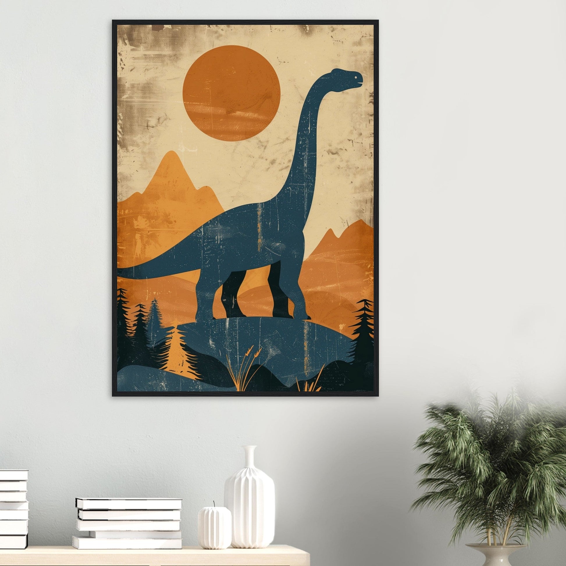 Poster Moderne Dinosaure ( )