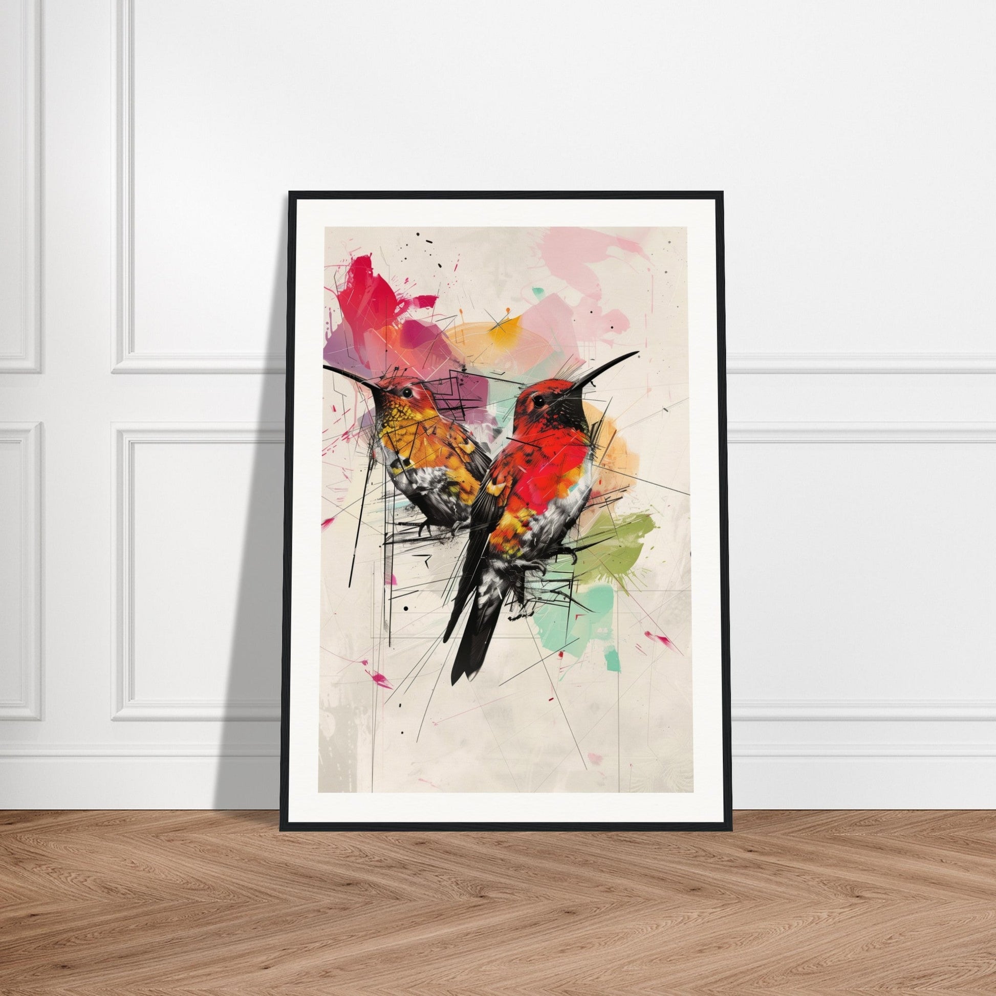 Poster Moderne Oiseaux ( )