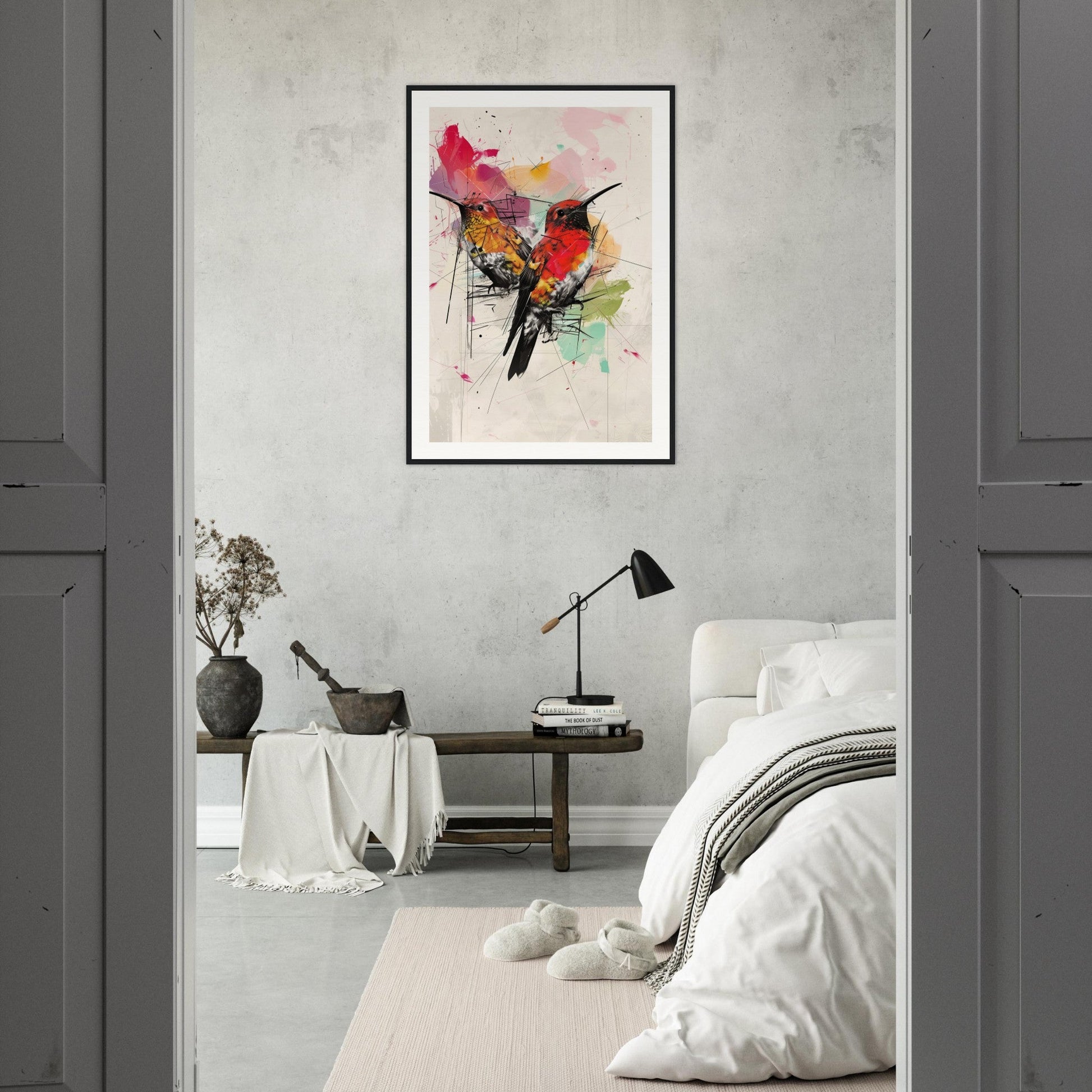 Poster Moderne Oiseaux ( )