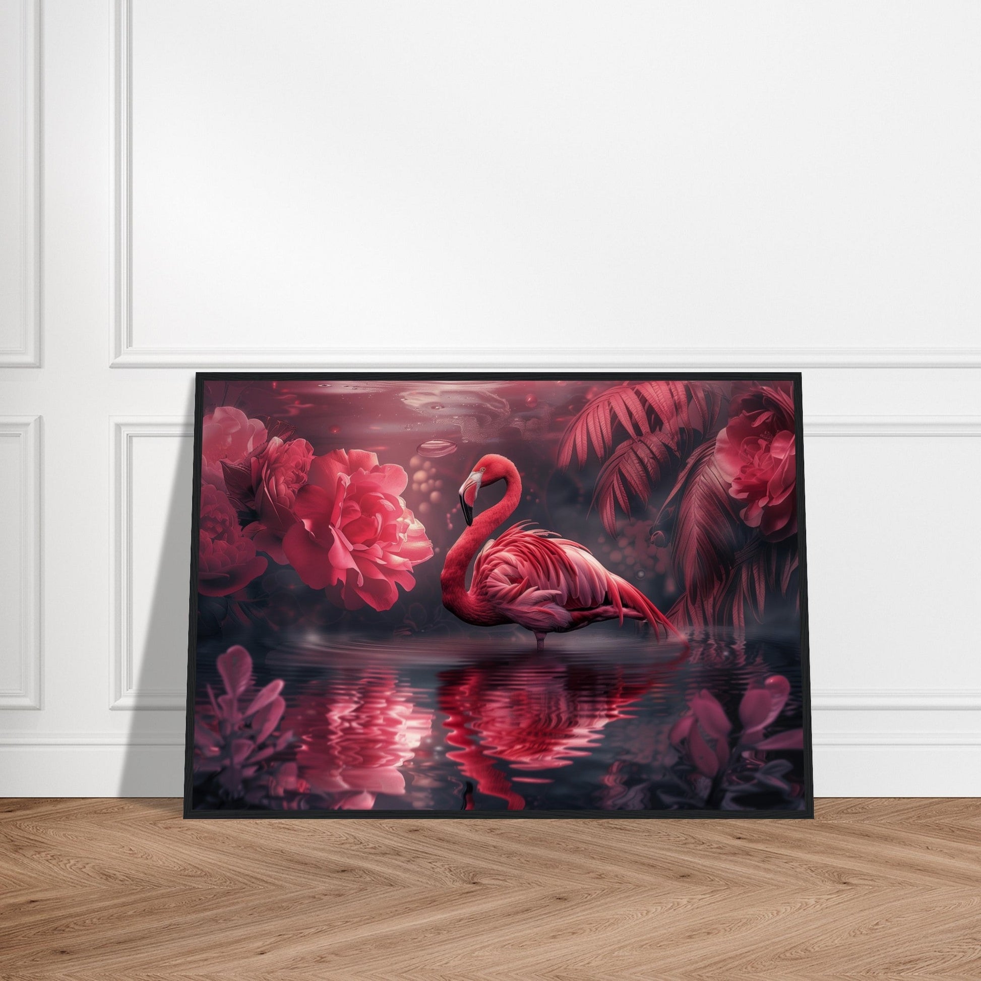 Poster Mural Flamant Rose ( )