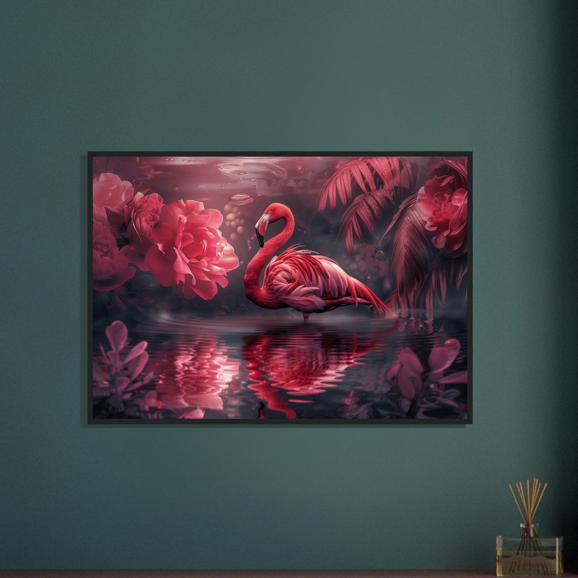 Poster Mural Flamant Rose ( )