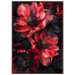 Poster Mural Fleur ( 70x100-cm-Bois-foncé)