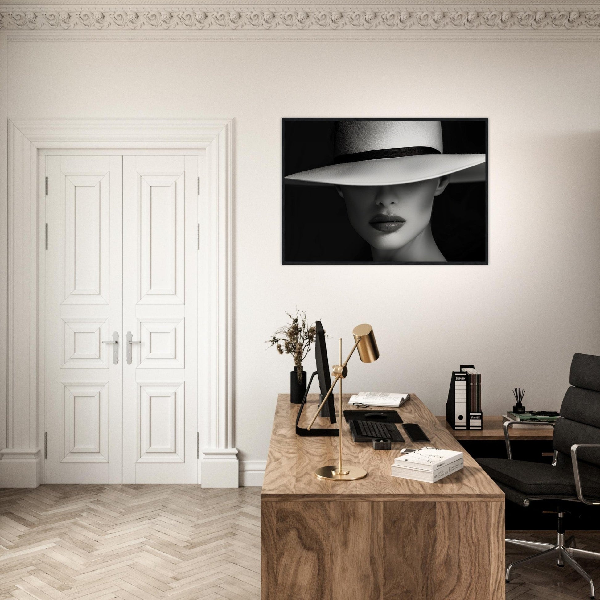 Poster Mural Noir et Blanc ( )