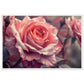 Poster Mural Rose ( 60x90-cm-Bois-blanc)