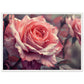 Poster Mural Rose ( 50x70-cm-Bois-blanc)