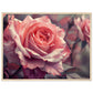 Poster Mural Rose ( 60x80-cm-Bois-clair)