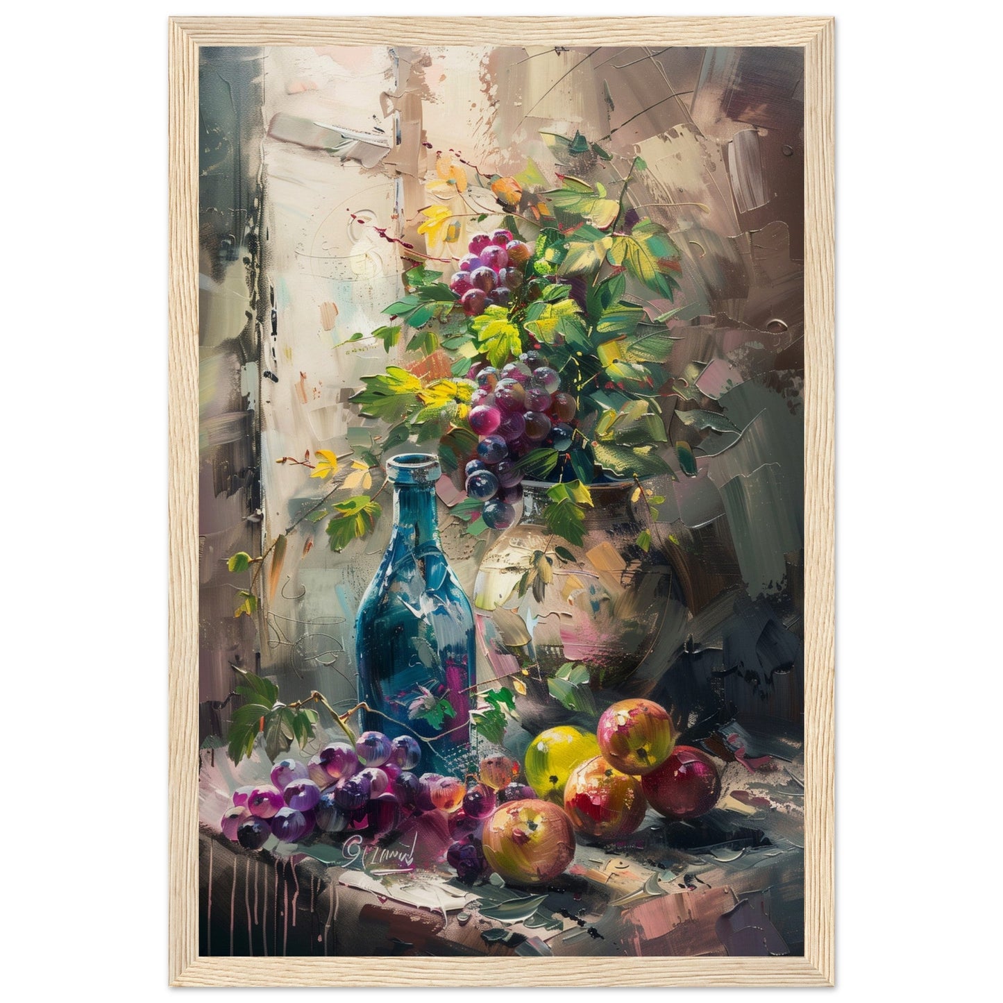 Poster Nature Morte ( 30x45-cm-Bois-clair)