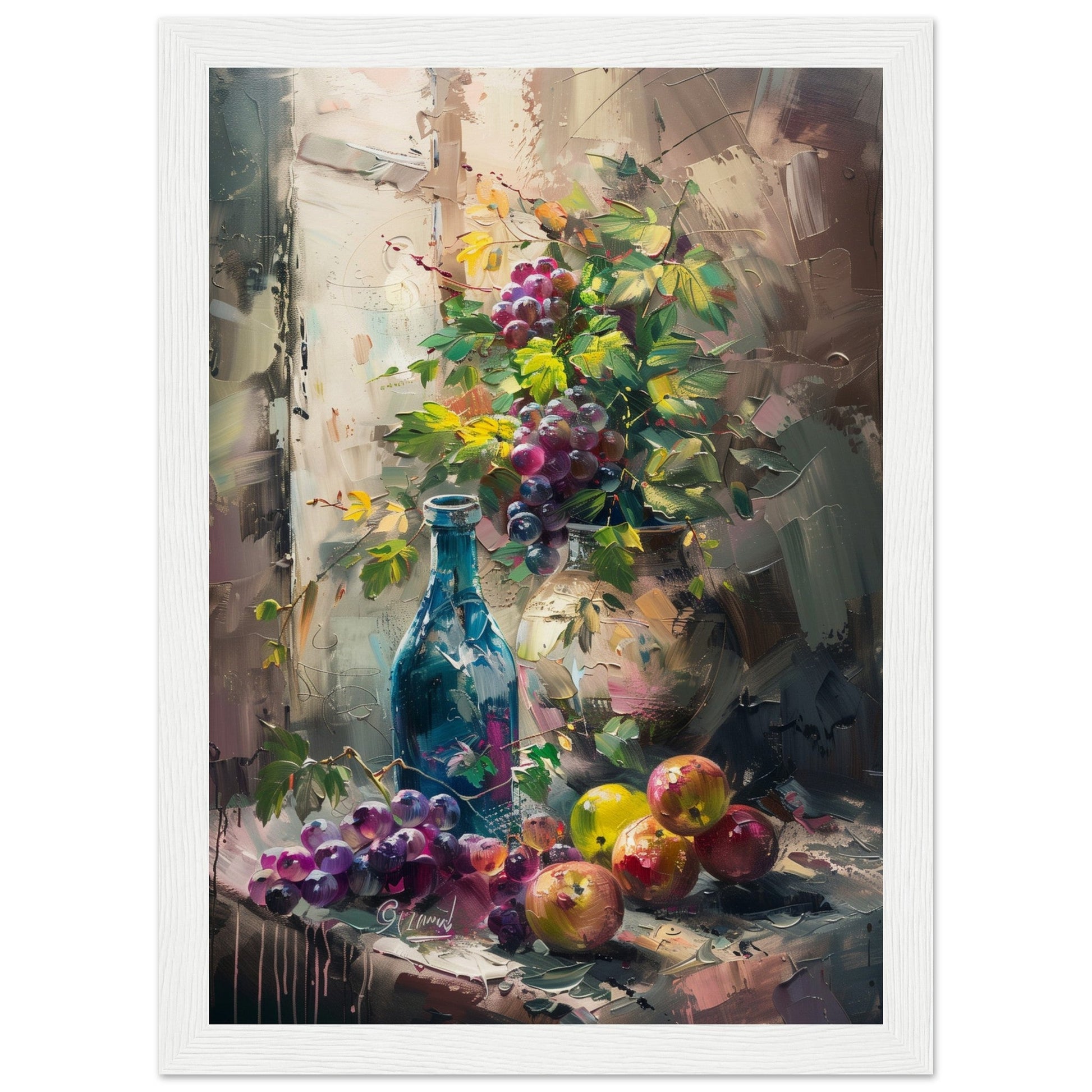 Poster Nature Morte ( 21x29.7-cm-Bois-blanc)