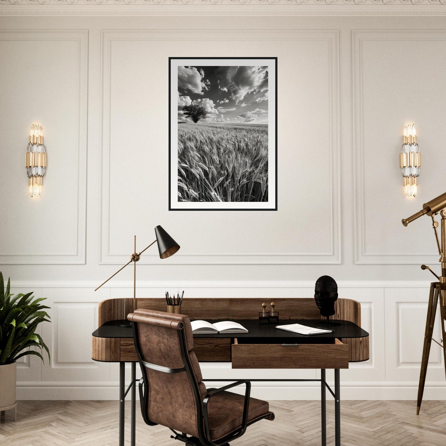 Poster Nature Noir et Blanc ( )