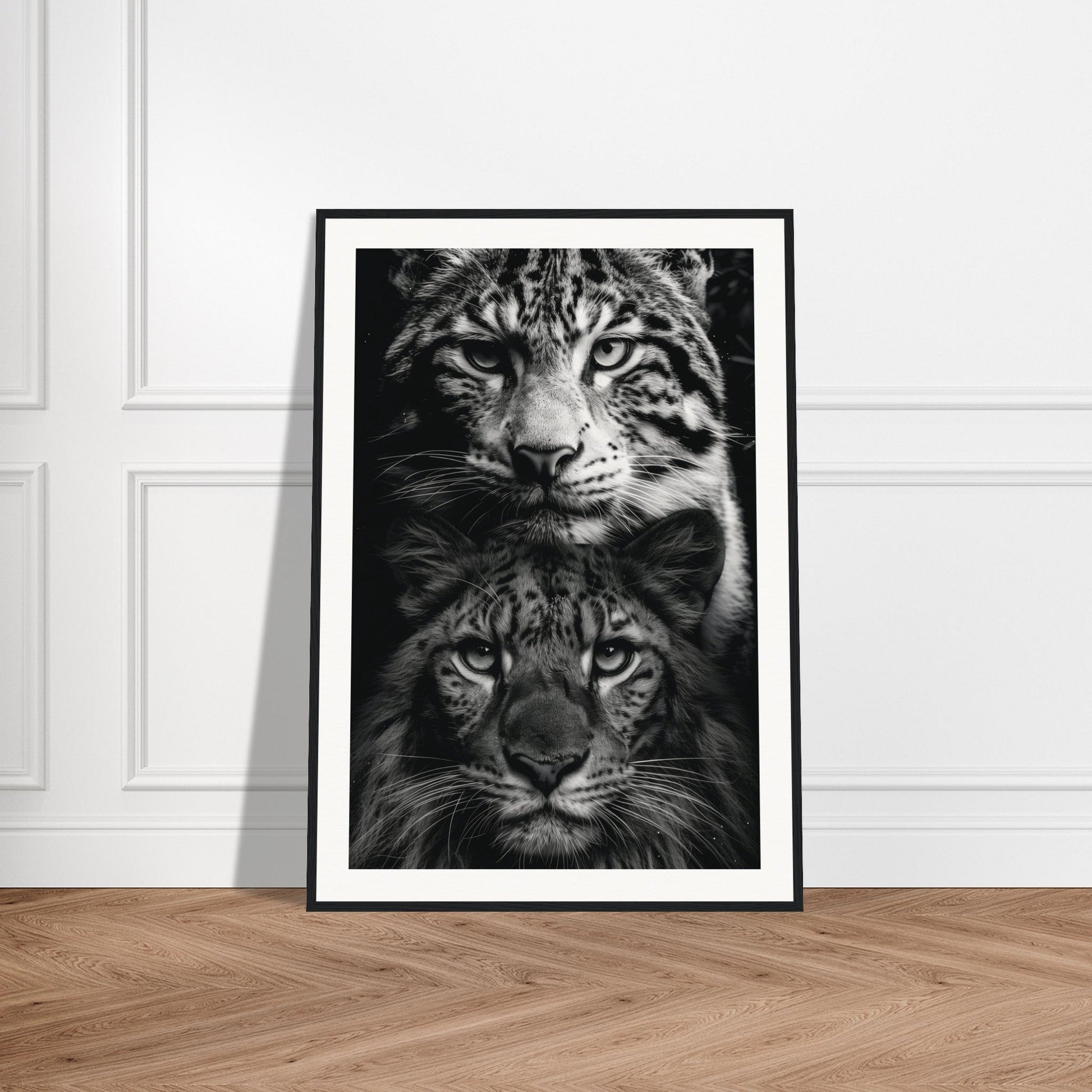 Poster Noir et Blanc Animaux ( )