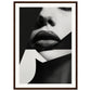 Poster Noir et Blanc Design ( 50x70-cm-Bois-foncé)