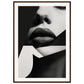 Poster Noir et Blanc Design ( 70x100-cm-Bois-foncé)