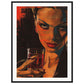 Poster Original Campari ( 60x80-cm-Bois-noir)