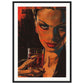 Poster Original Campari ( 50x70-cm-Bois-noir)