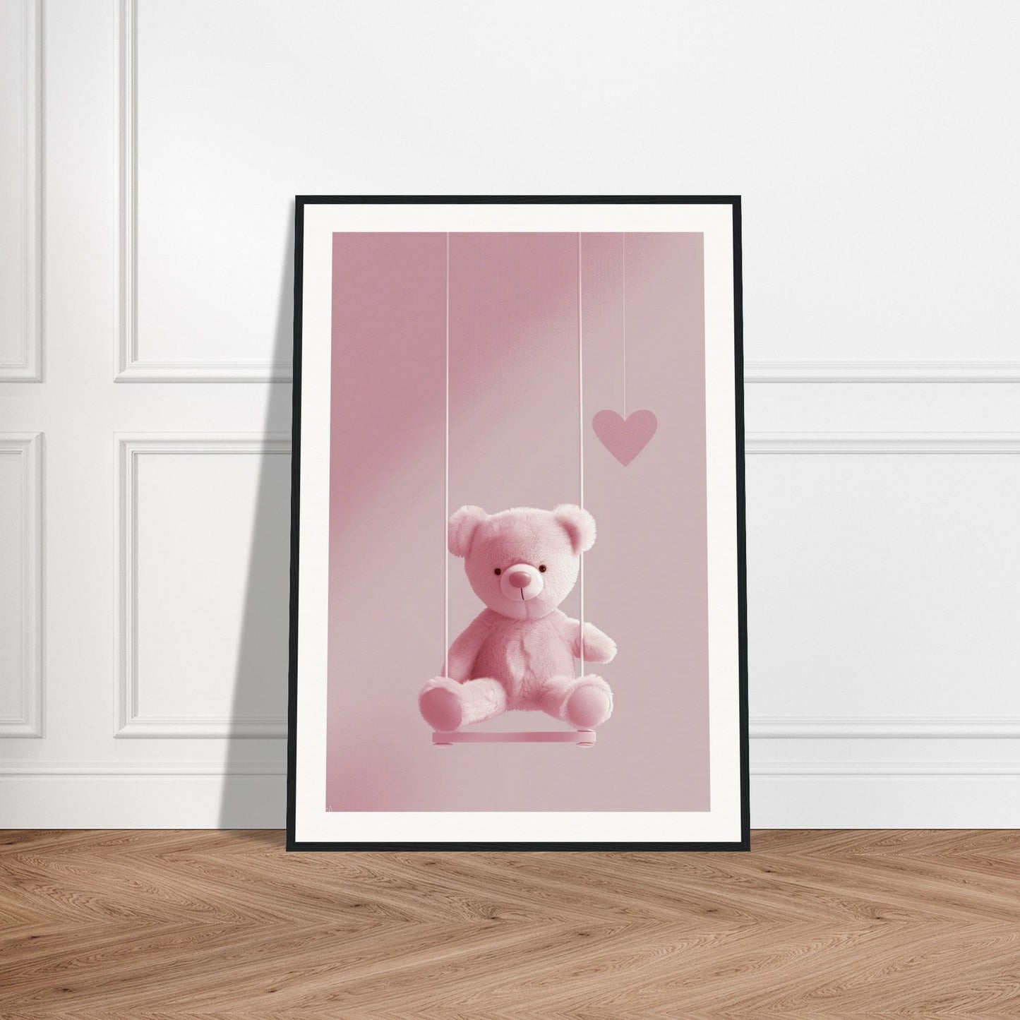 Poster Ourson Rose ( )