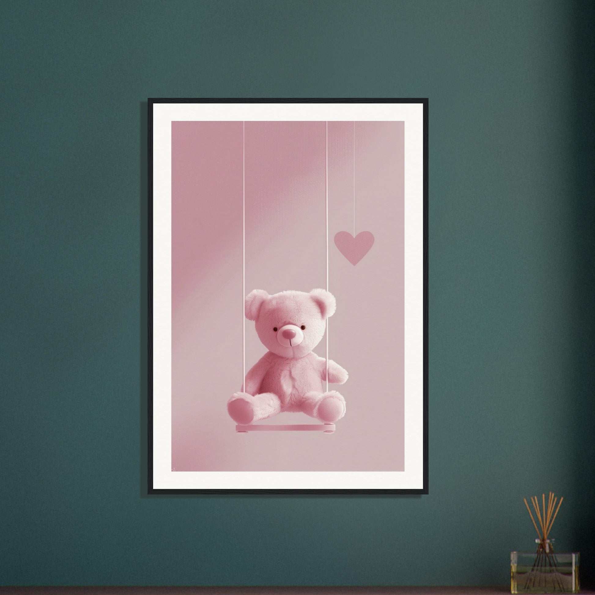 Poster Ourson Rose ( )