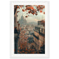 Poster Paris Montmartre ( 30x45-cm-Bois-blanc)