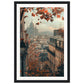 Poster Paris Montmartre ( 30x45-cm-Bois-noir)