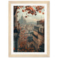 Poster Paris Montmartre ( 21x29.7-cm-Bois-clair)