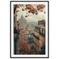 Poster Paris Montmartre ( 60x90-cm-Bois-noir)