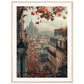 Poster Paris Montmartre ( 60x80-cm-Bois-clair)