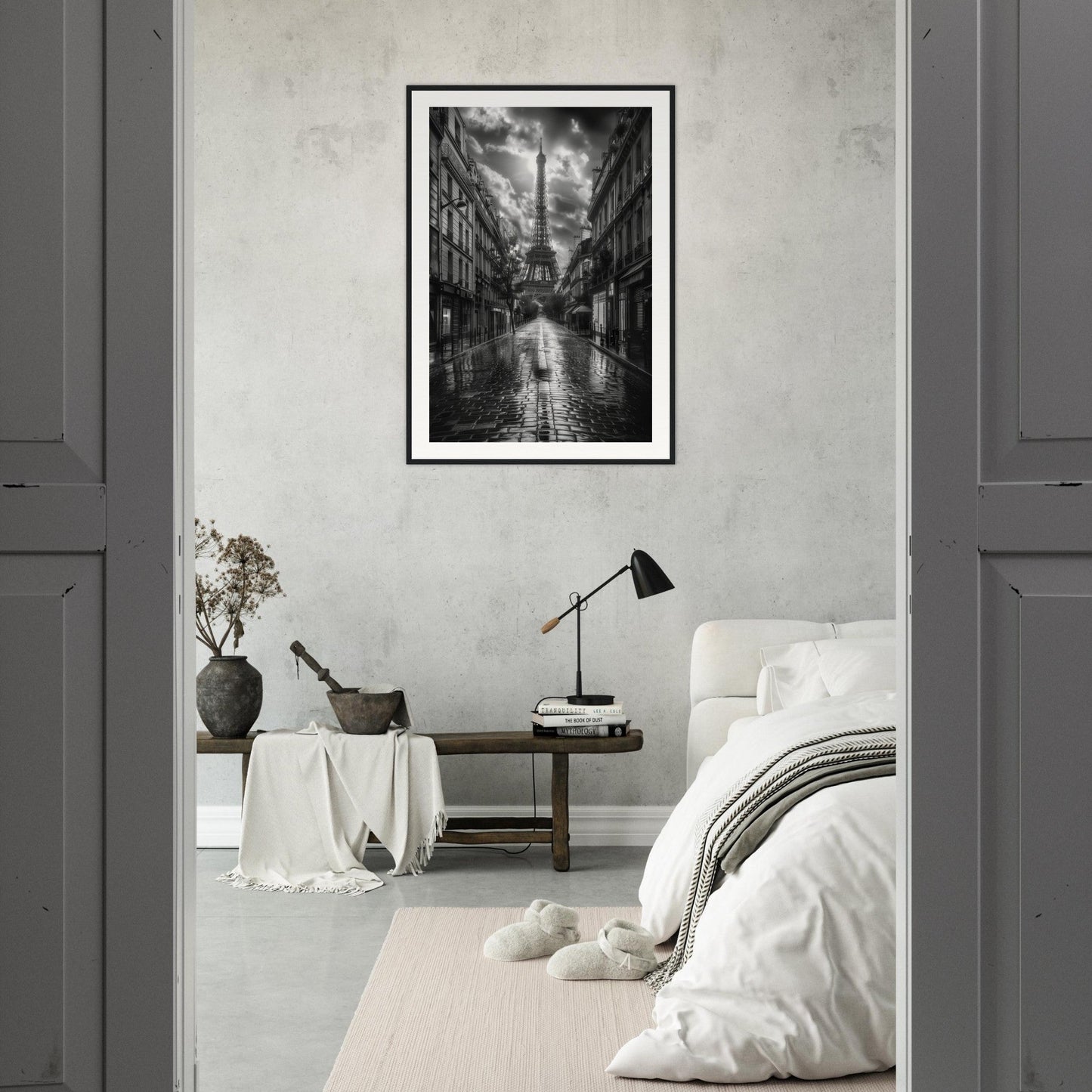 Poster Paris Noir et Blanc ( )