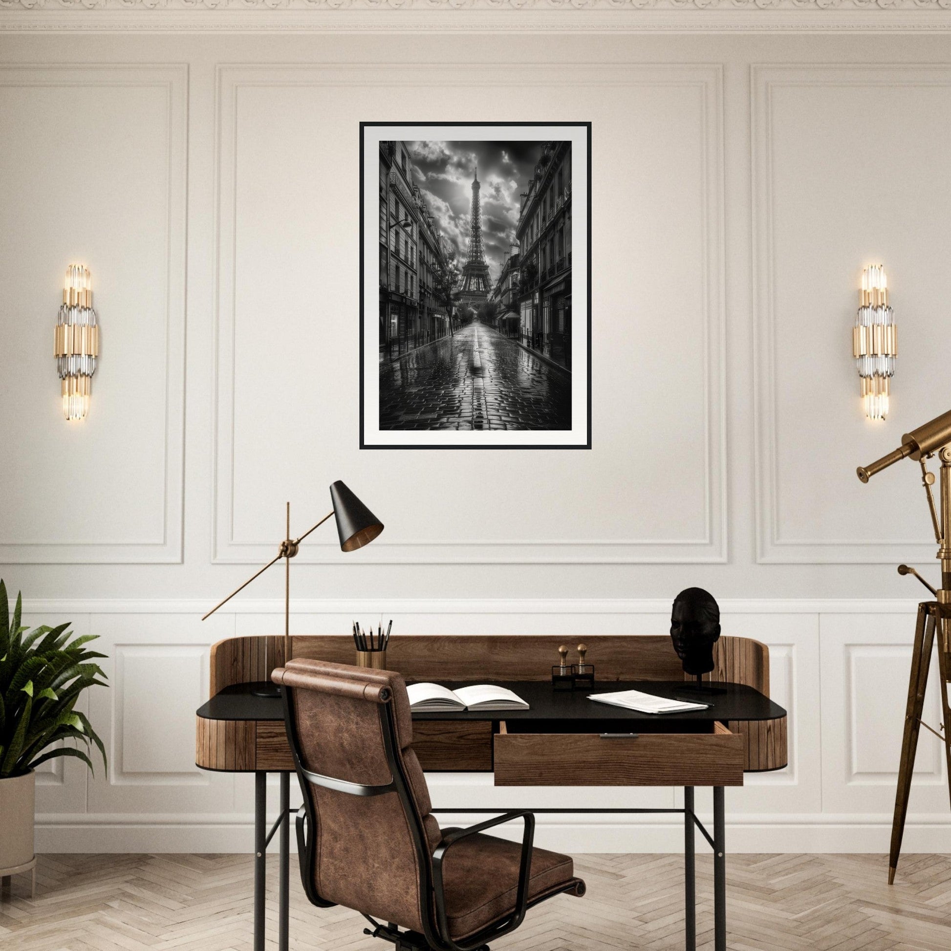 Poster Paris Noir et Blanc ( )