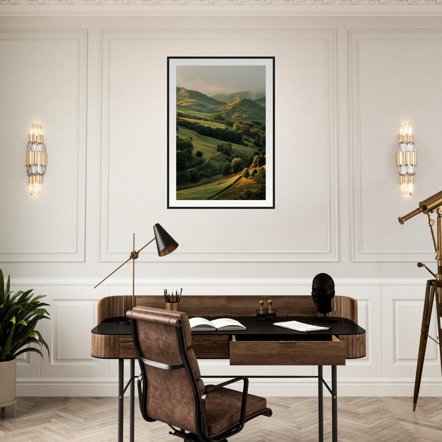 Poster Paysage Auvergne ( )