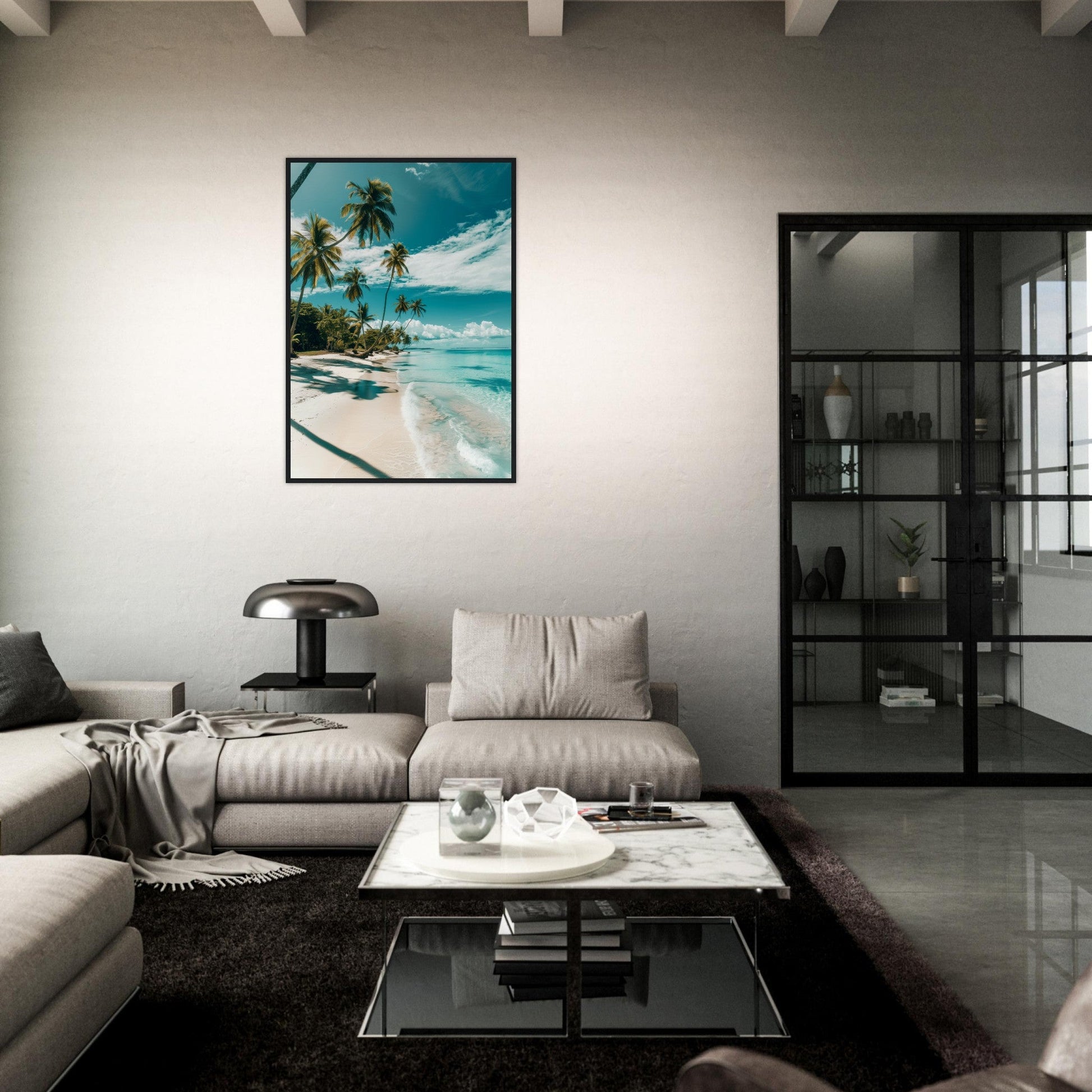 Poster Paysage Plage ( )