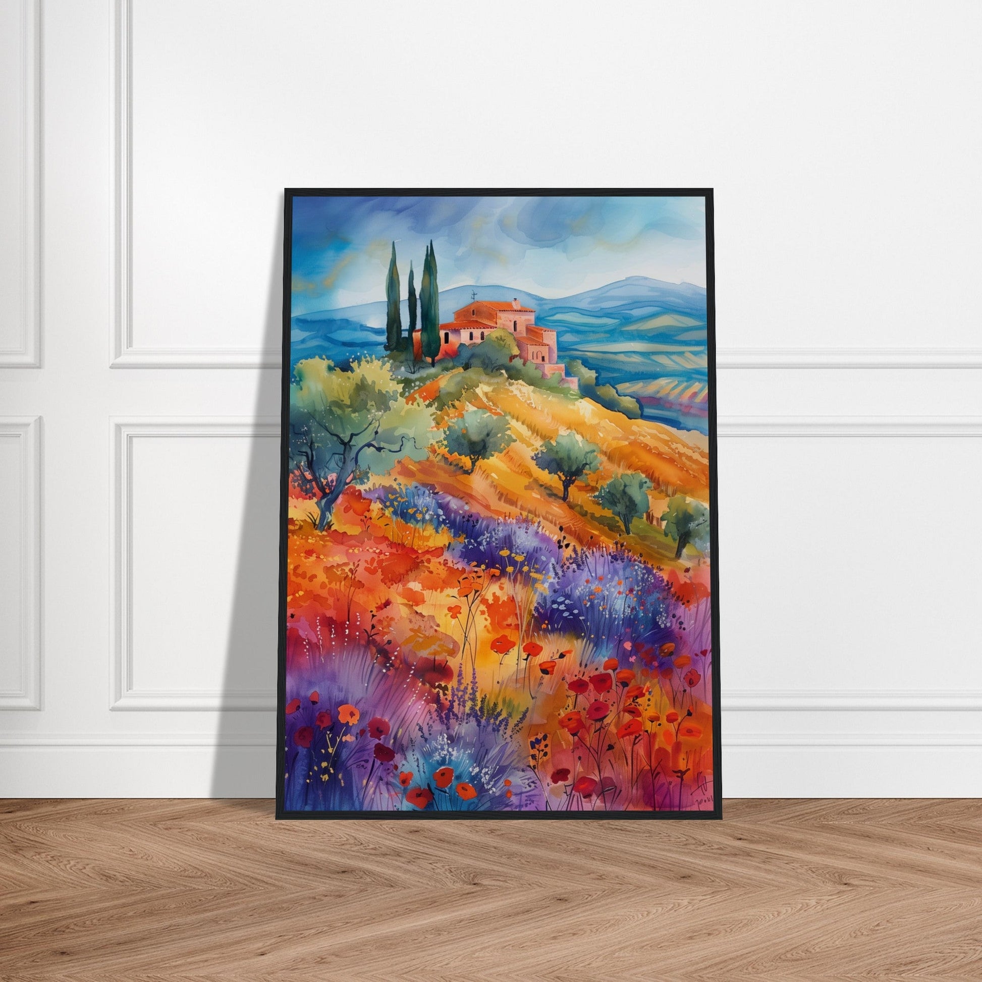 Poster Paysage Provençal ( )